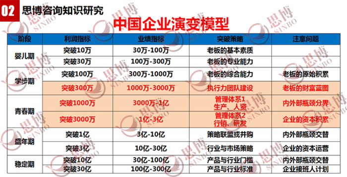 思博企業(yè)演變模型